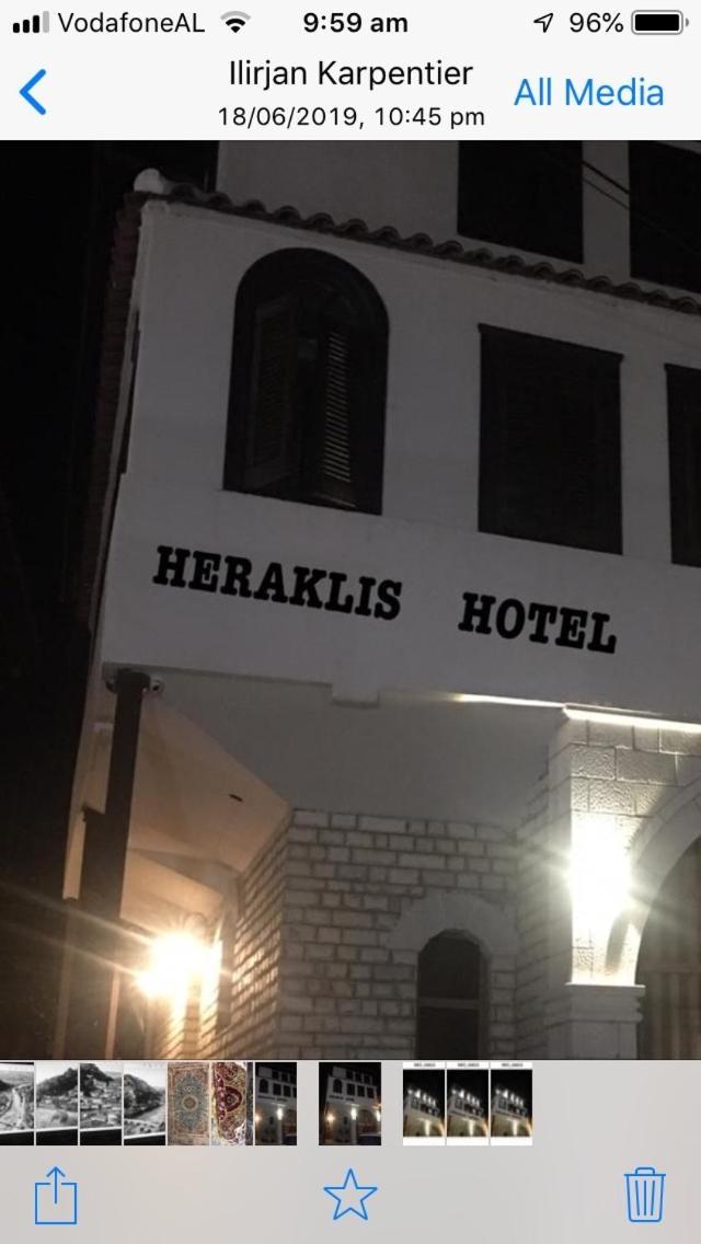 Heraklis Hotel Berat Buitenkant foto